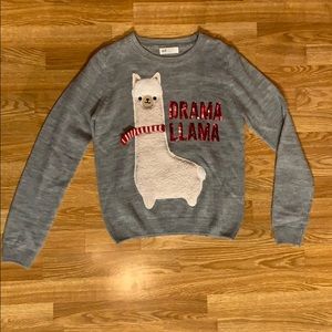 Llama Christmas Sweater